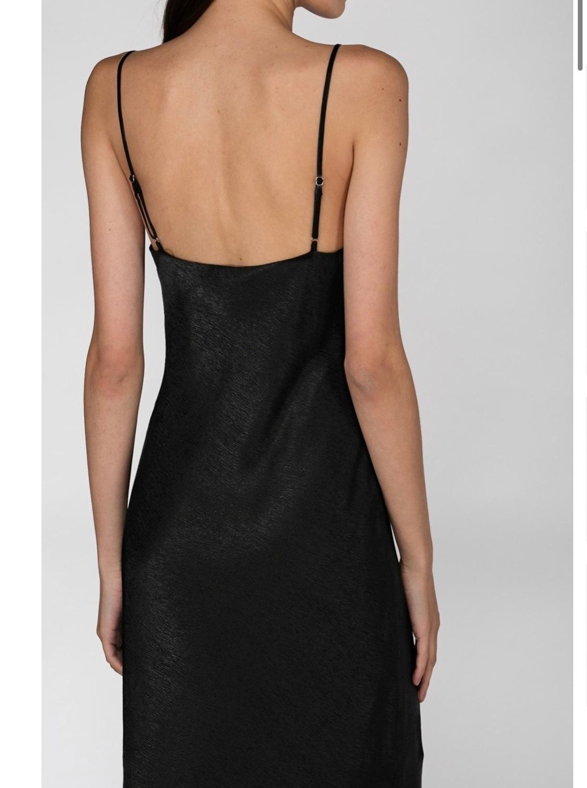 Third form black bias slip dress size 8 - Image 3