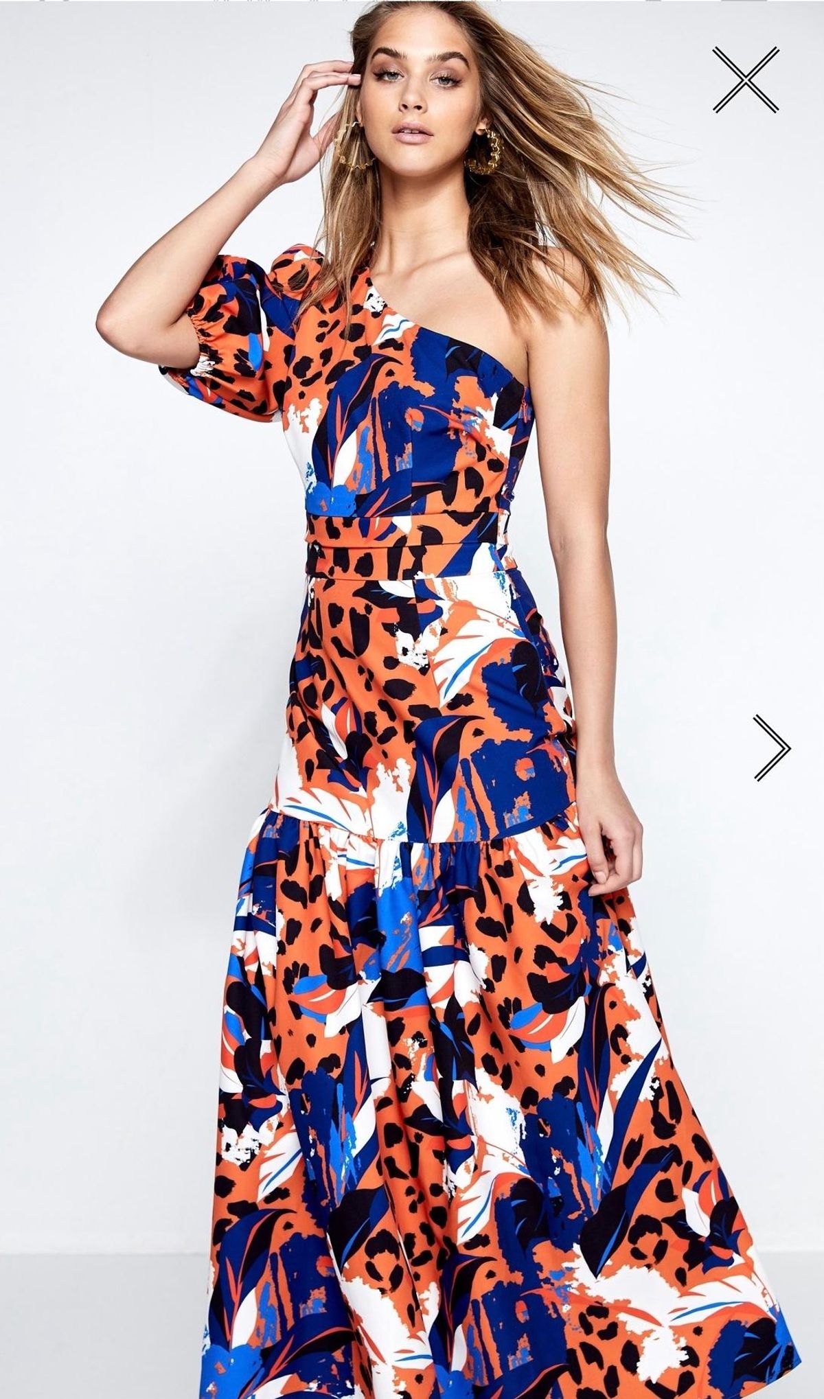 Mossman Untamed Maxi Dress Print Size 12 - Image 3
