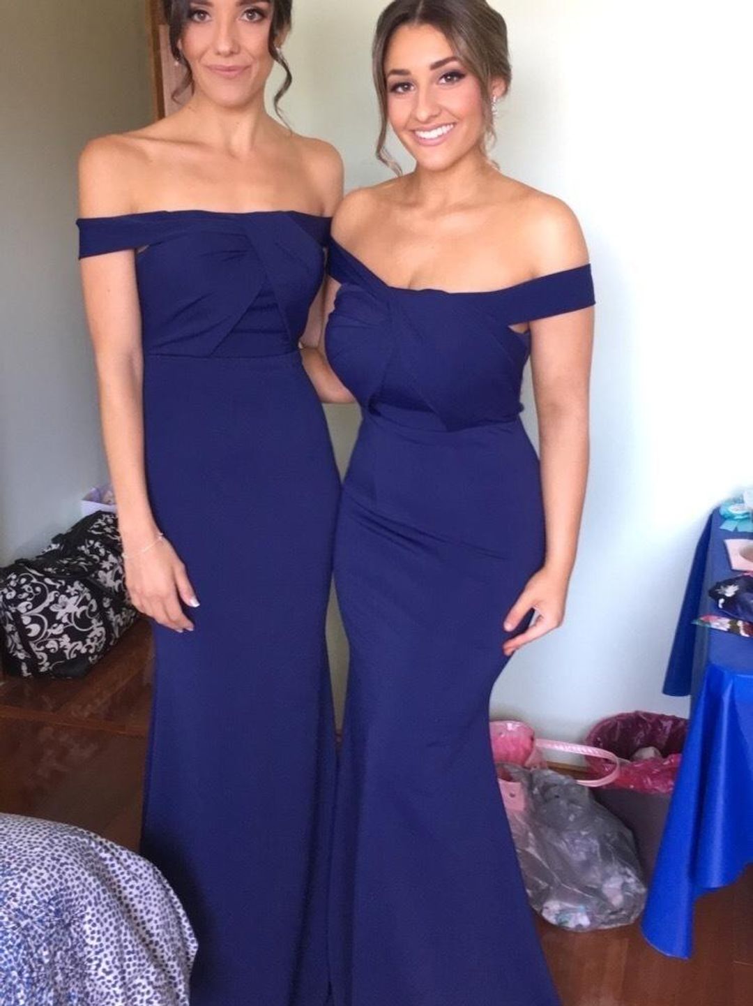 Jadore Navy Blue Formal Evening Dress for rent on The Volte - main image