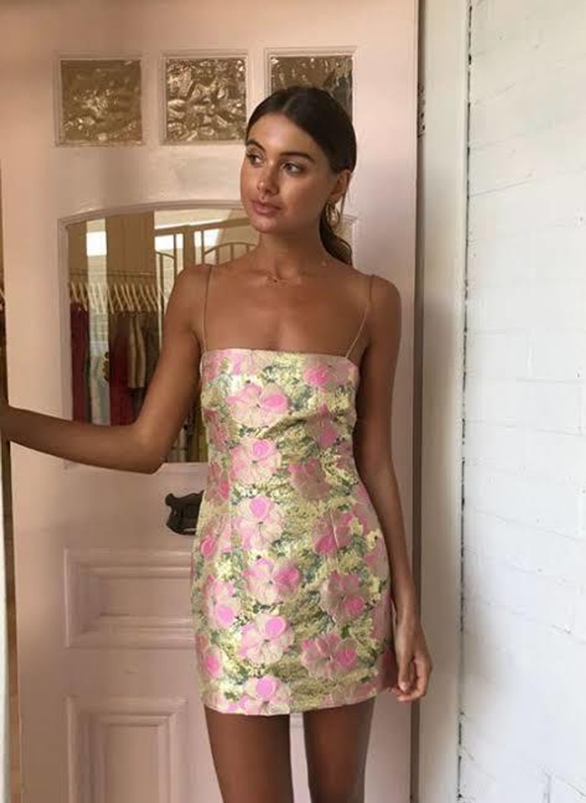 Bec & Bridge Meet You At The Disco Dress Floral Size 6 - Image 1