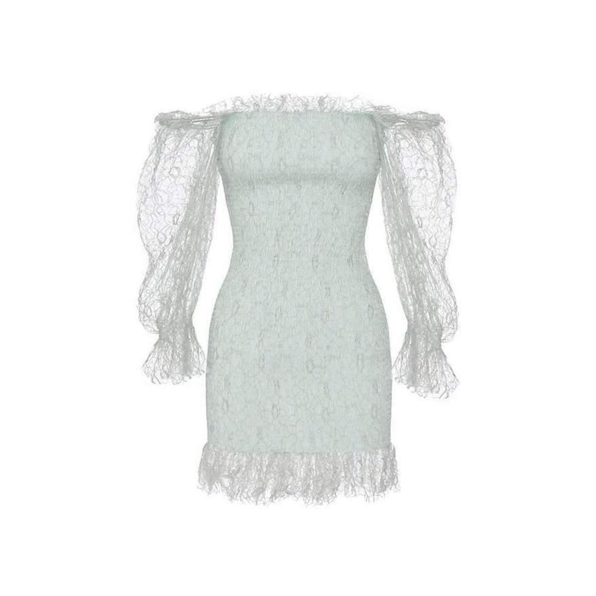 Alice McCall Amora Rouch Sage Mini Dress Size 6 - Image 2