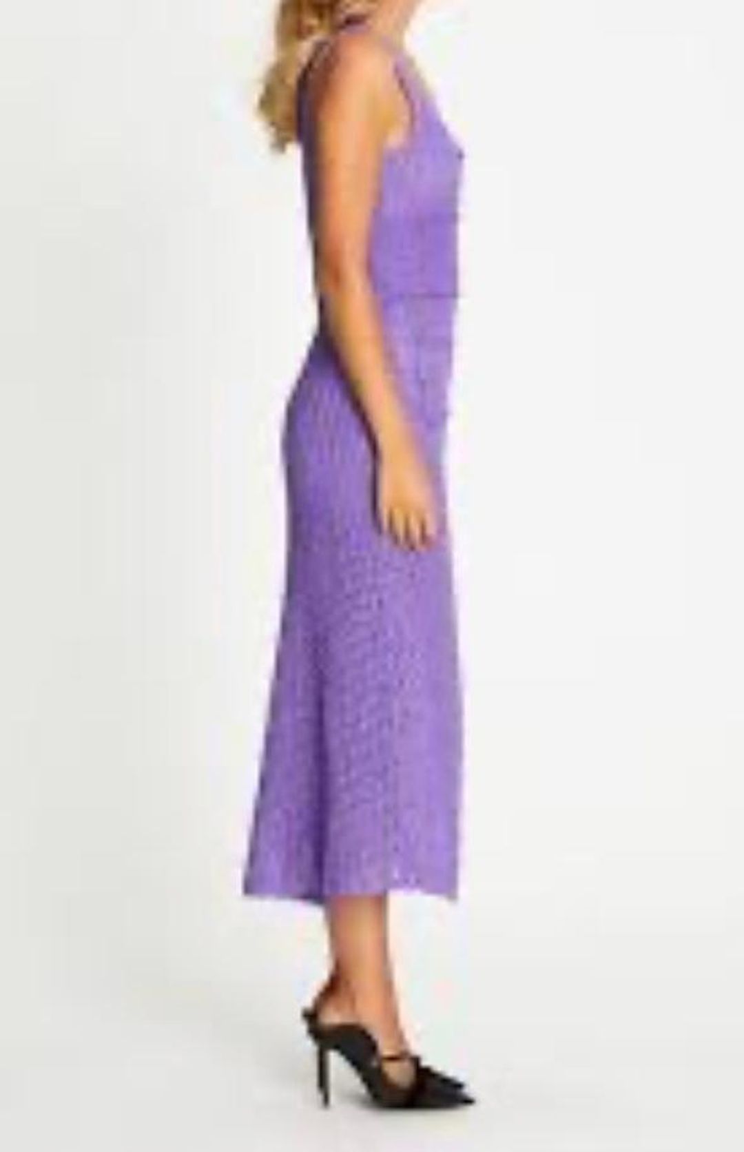 Alice McCall Coney Island Midi Dress in Violet Size 6. for rent on The Volte - main image