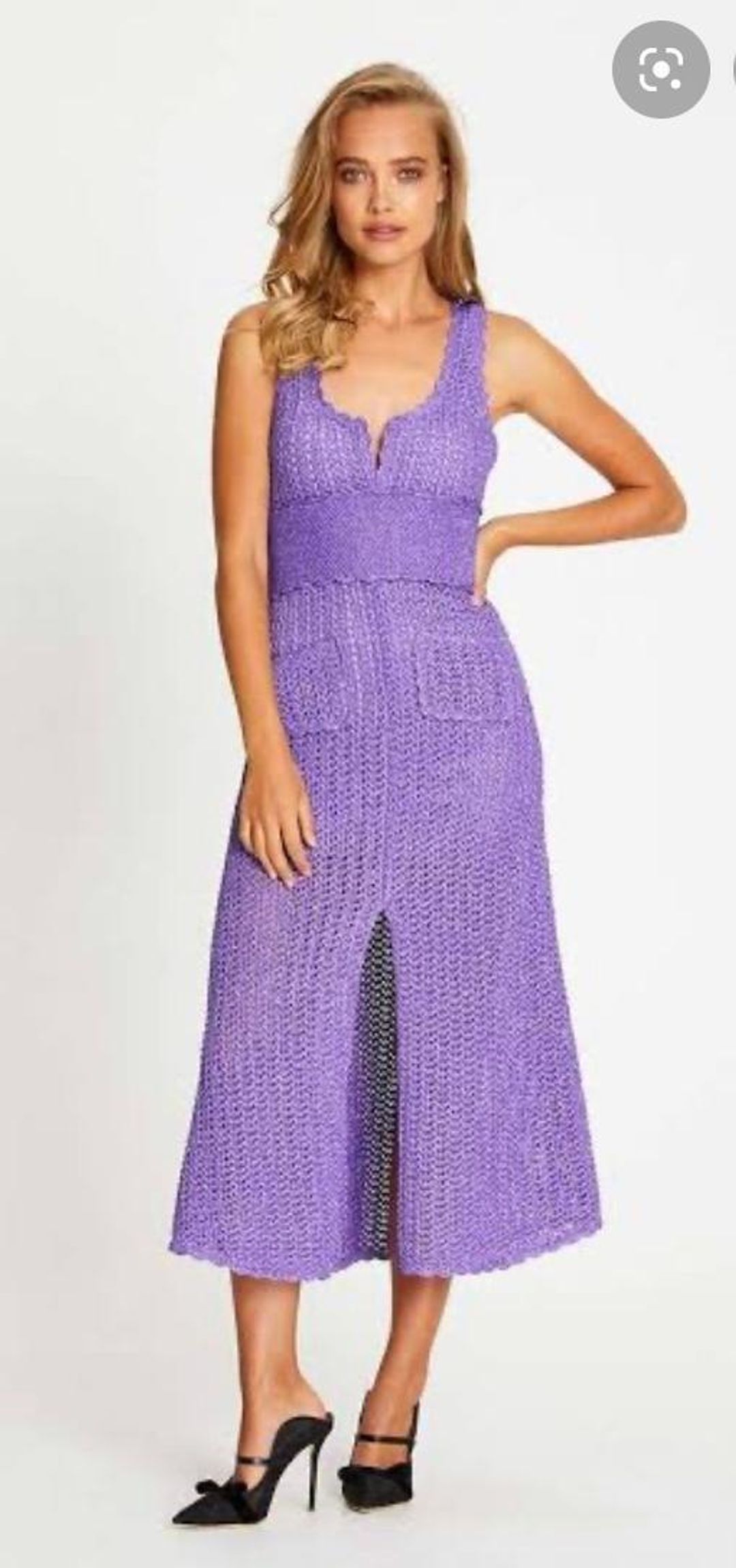 Alice McCall Coney Island Midi Dress in Violet Size 6. for rent on The Volte - main image