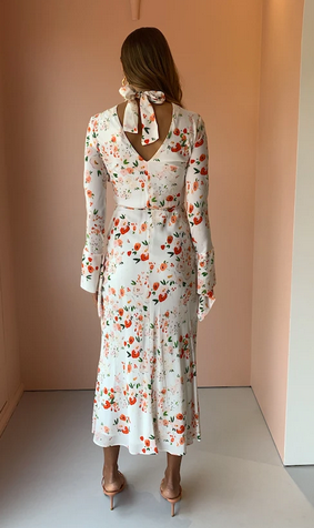 Bec and Bridge Tilly dress in water colour size 12  - Image 3