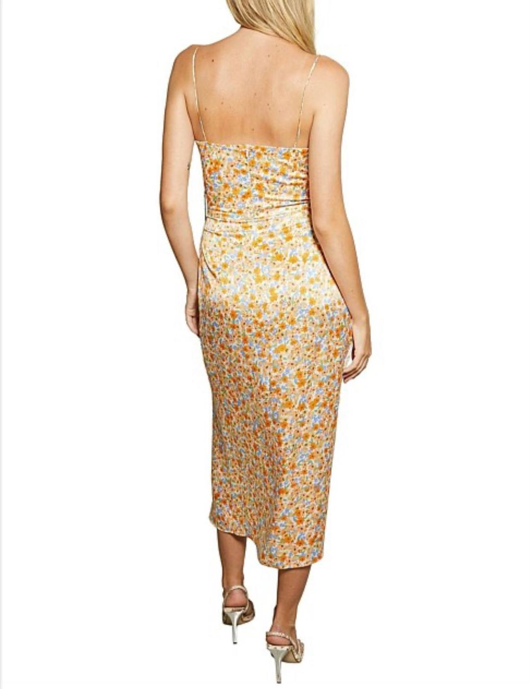 Bec & Brideg Heidi Midi Dress Floral Size 8 for rent on The Volte - main image