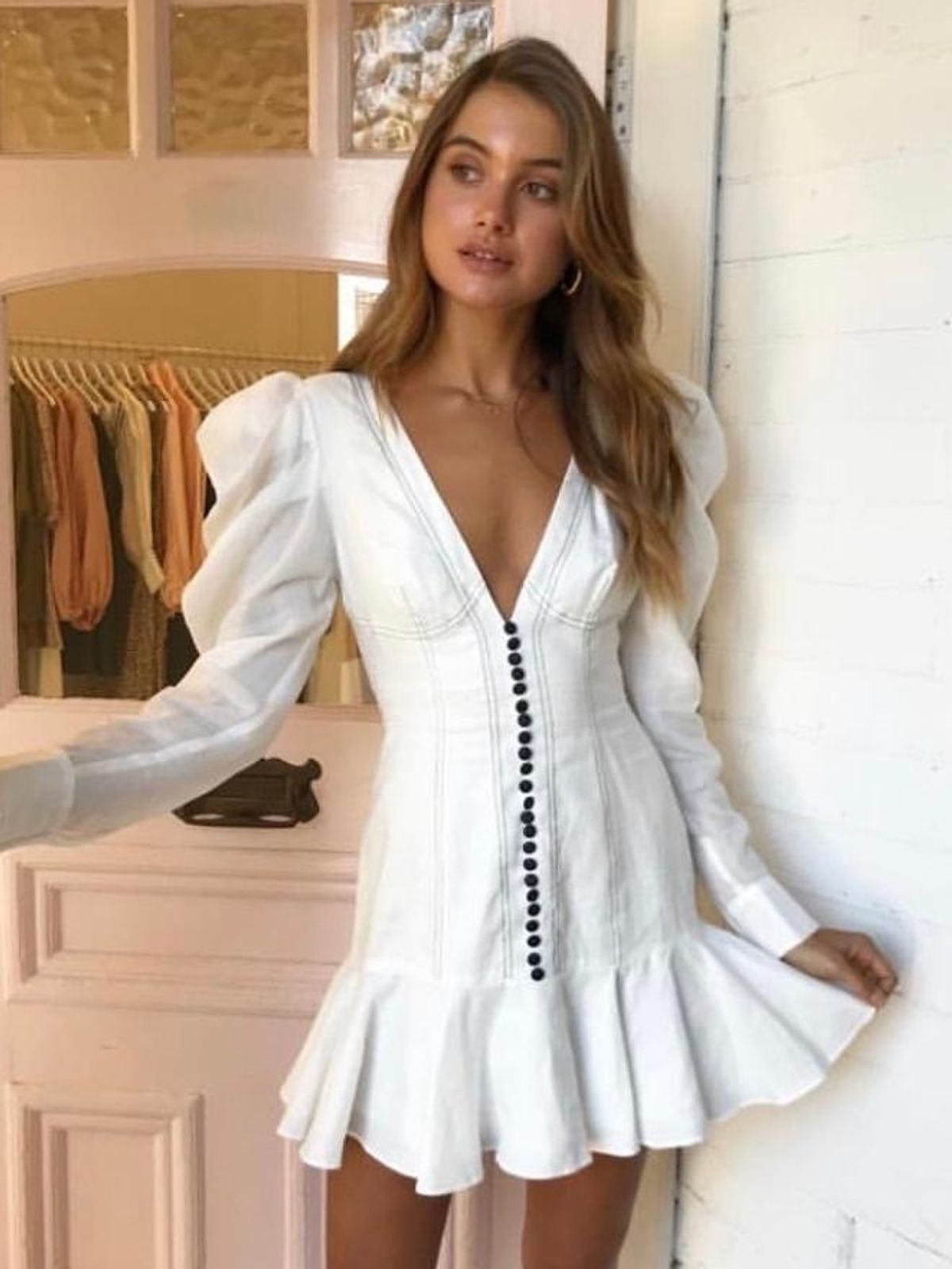 Joslin Norah Dress White Size 6 - Image 1