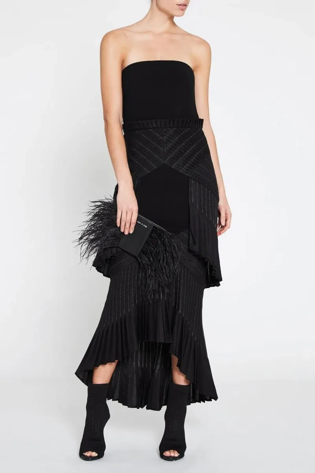 Sass and Bide The Grand Legacy Midi Dress Black Size 8 - Image 1