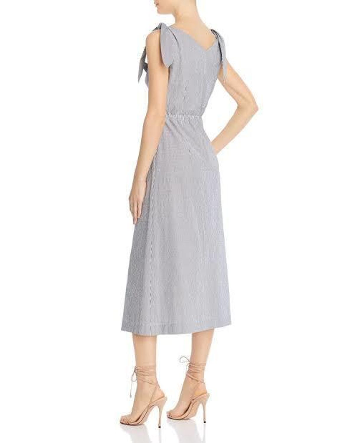 Alice McCall “Make sense striped cutout midi dress”- Size 10 - Image 2