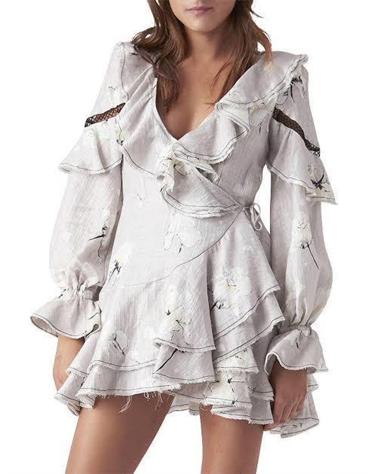 AJE Fiona wrap dress size 10 - Image 1