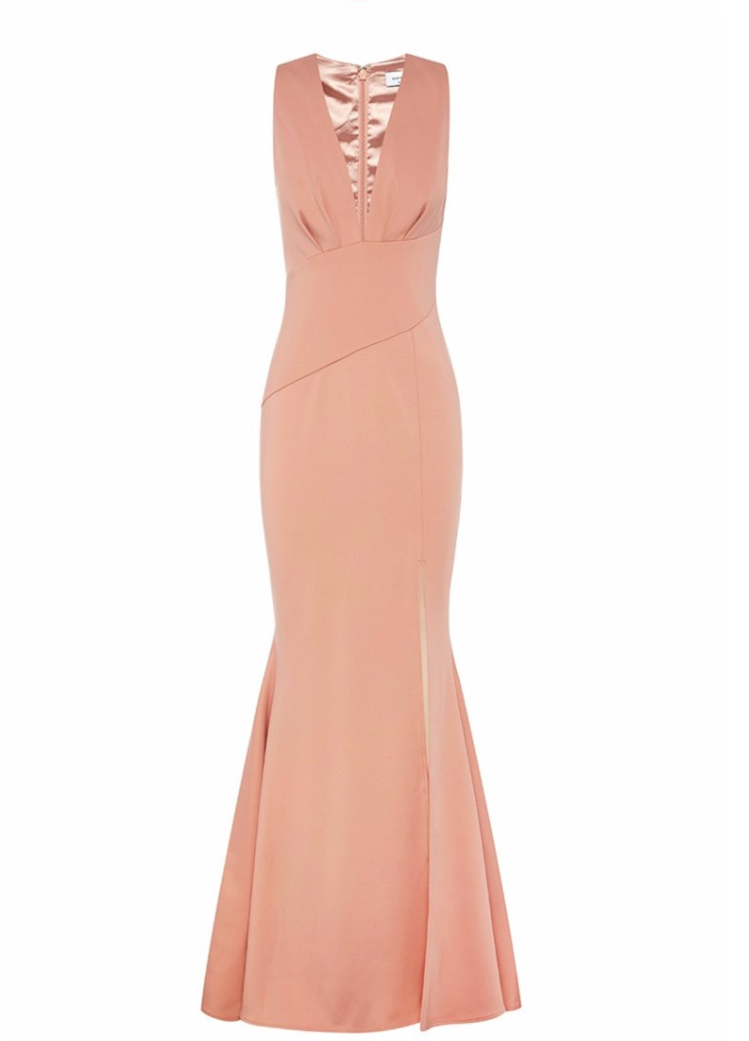 Sheike soft peach pink Maxi Dress Size 10 for rent on The Volte - main image