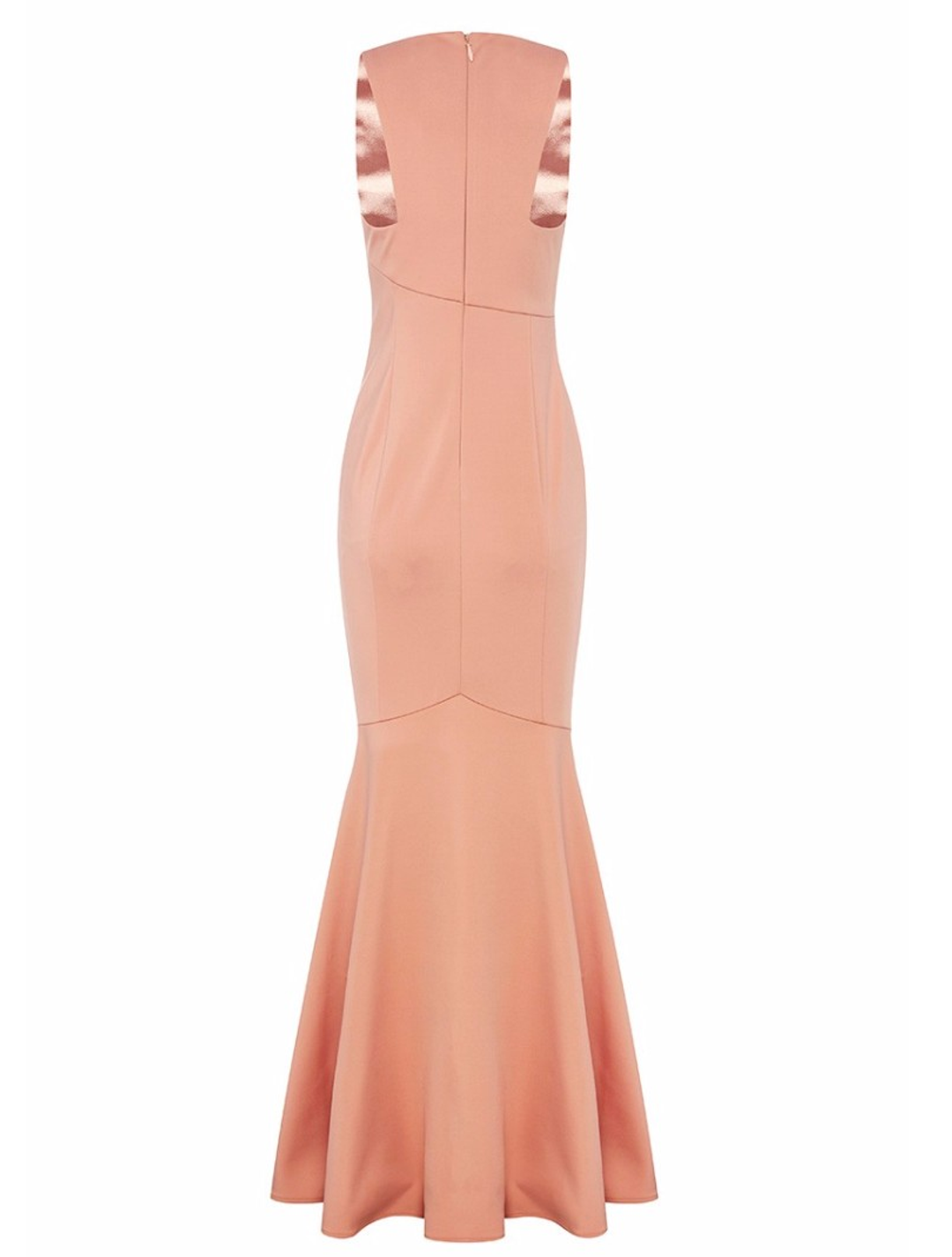 Sheike soft peach pink Maxi Dress Size 10 for rent on The Volte - main image