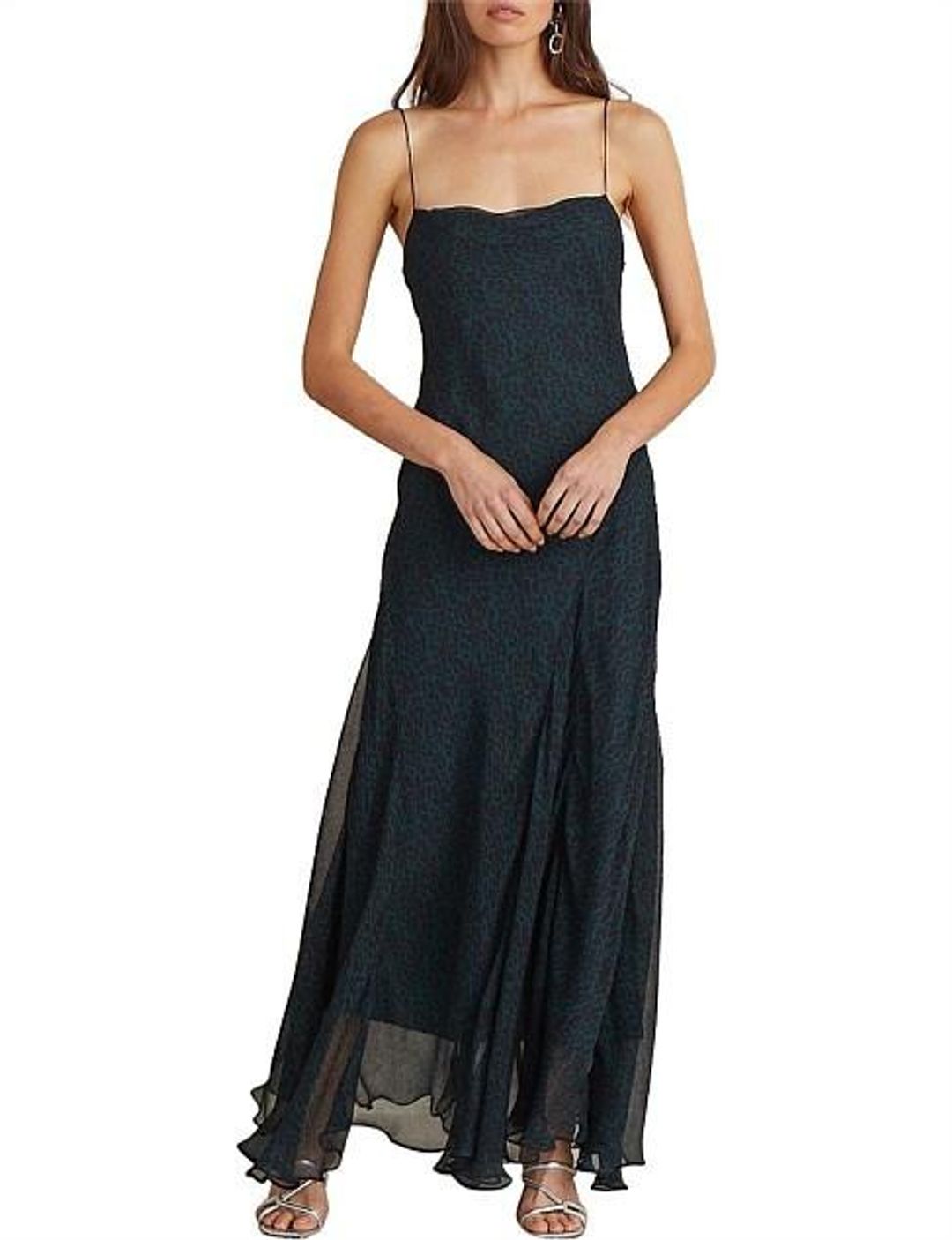 Bec and Bridge Animale Fever Midi Dress Animal Print Size 8 for rent on The Volte - main image