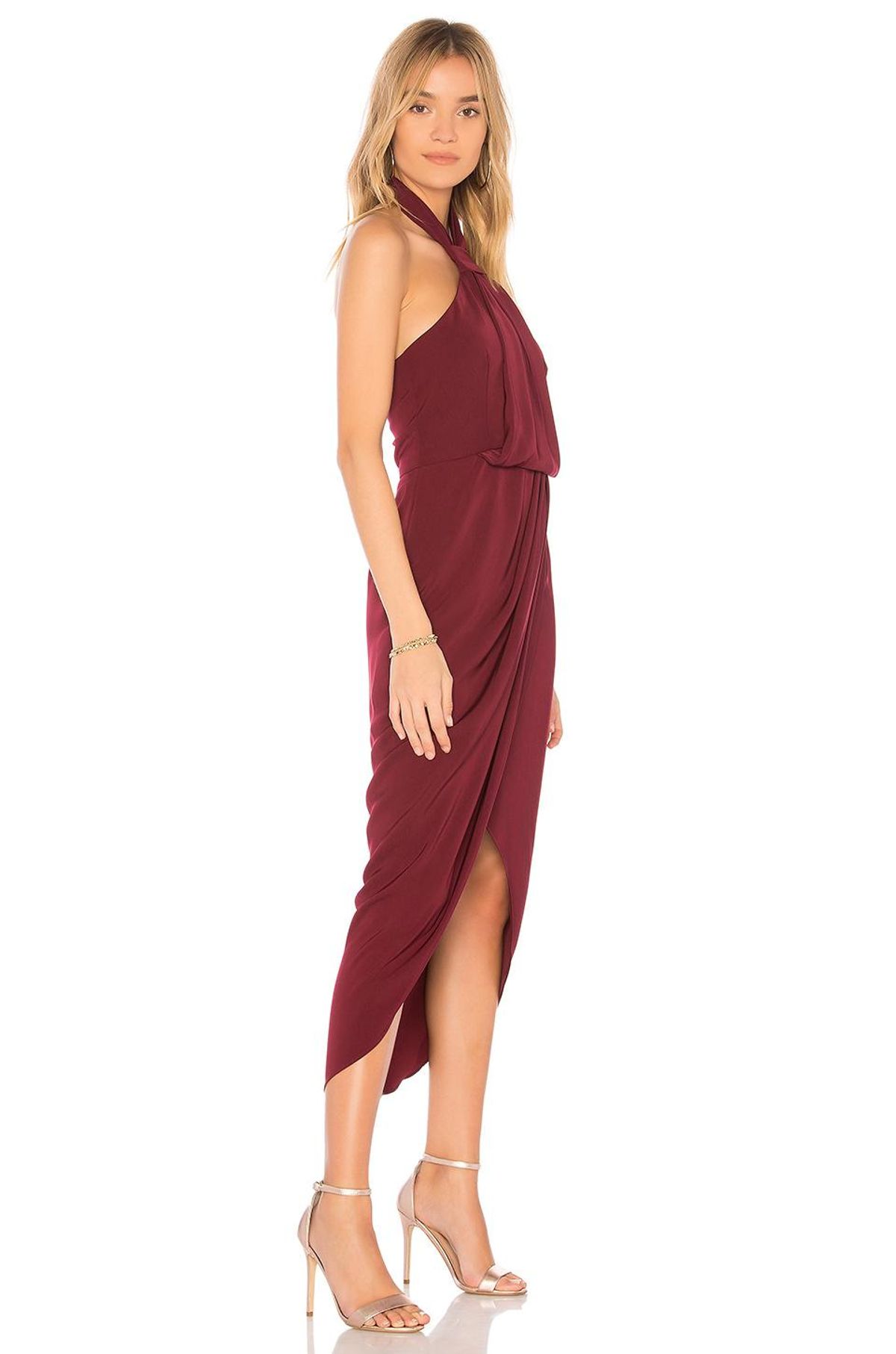 Shone Joy  - Core Knot Draped Dress - Image 3