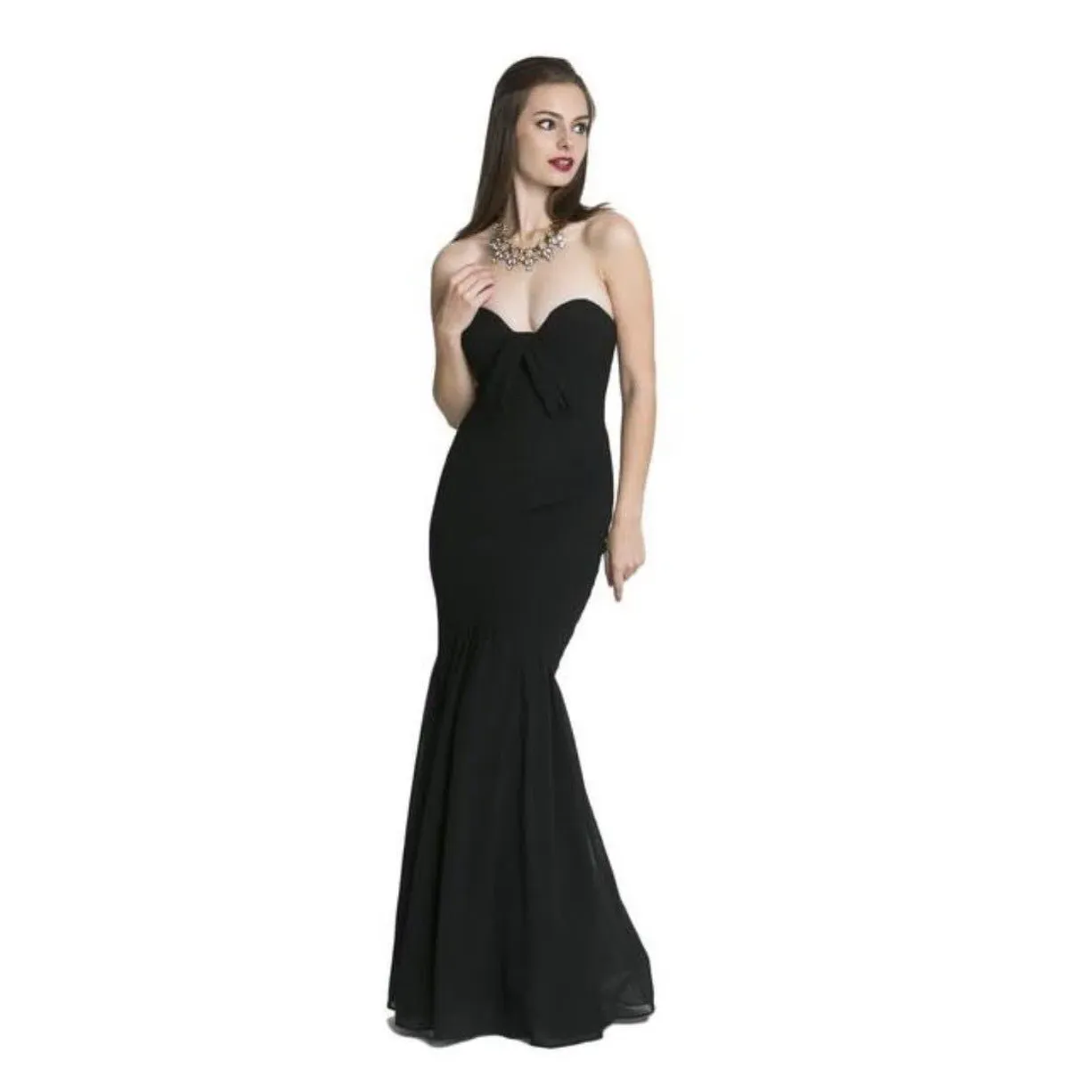 Sheike Elite Maxi Dress Black Size 6 - Image 1