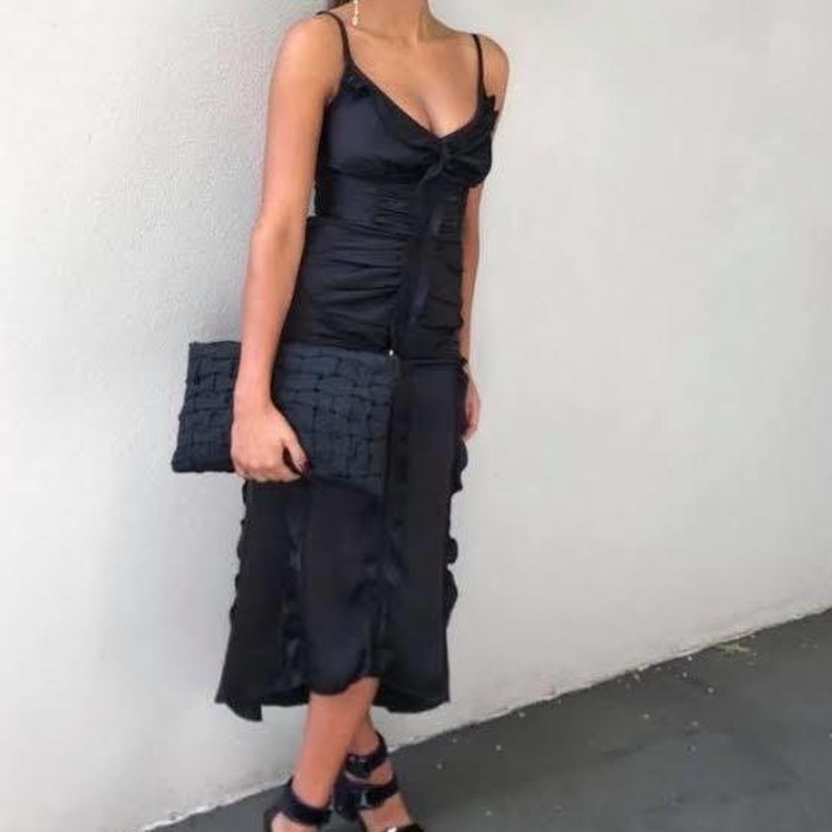 Camilla and Marc Sentry Midi Dress Black Size 10 - Image 2