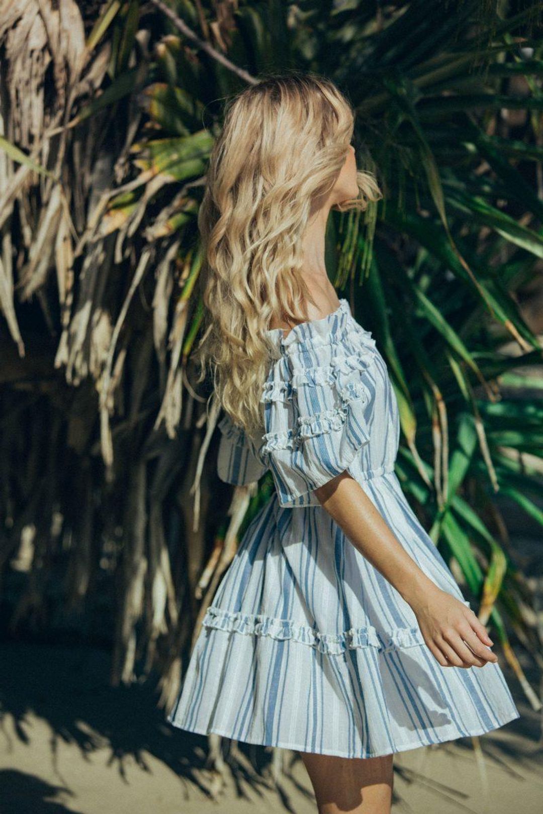 Steele Panama Off Shoulder Dress size 8 for rent on The Volte - main image