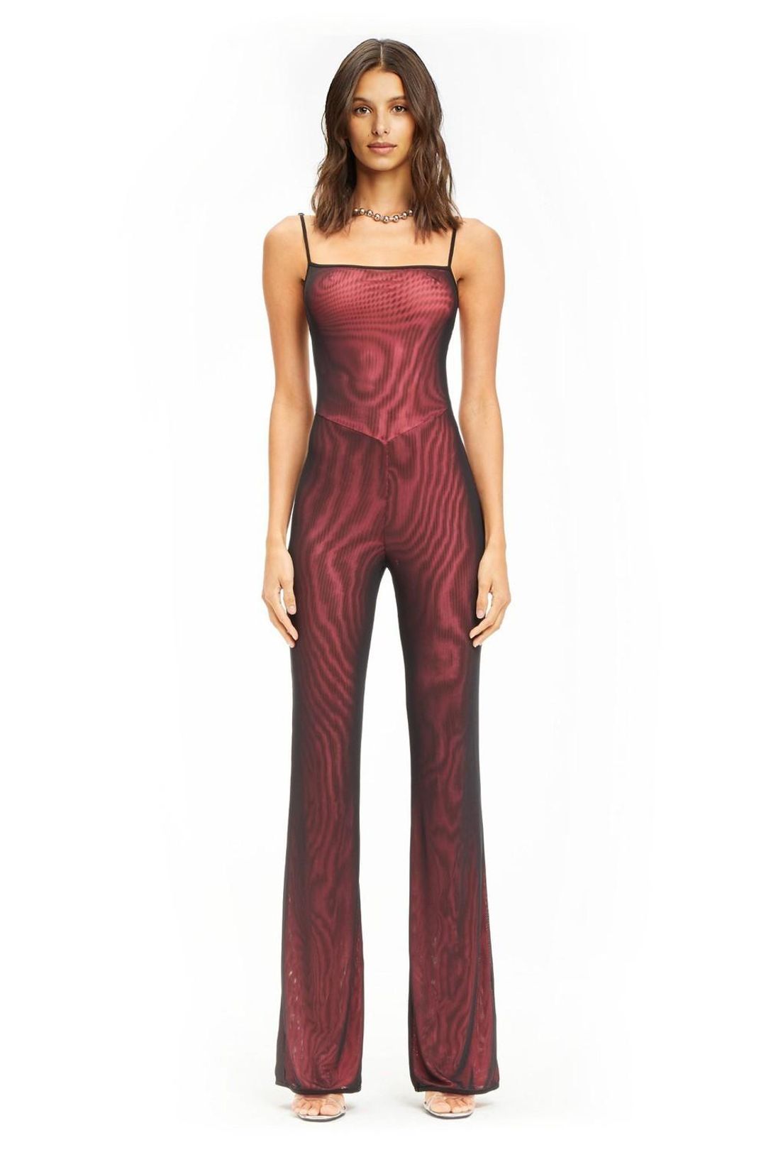 I.AM.GIA Scorpio Jumpsuit in Pink/Black Size XS / AU 6 for rent on The Volte - main image