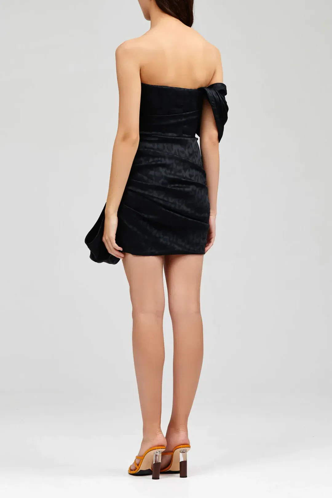 Acler Tomsey Dress Black Size 12 for rent on The Volte - main image