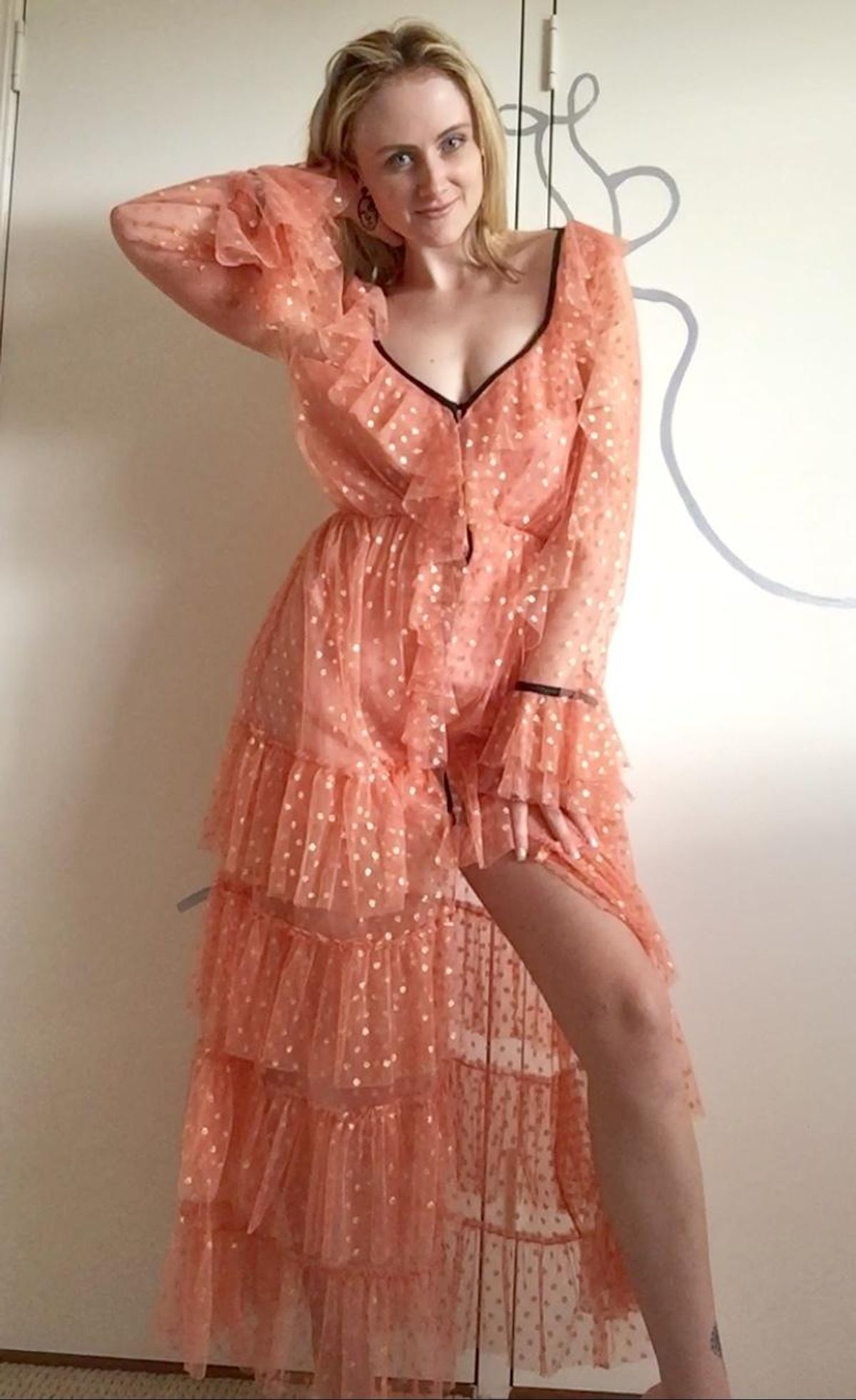 Alice McCall Flamenco Maxi Dress Rose Size 8 - Image 1