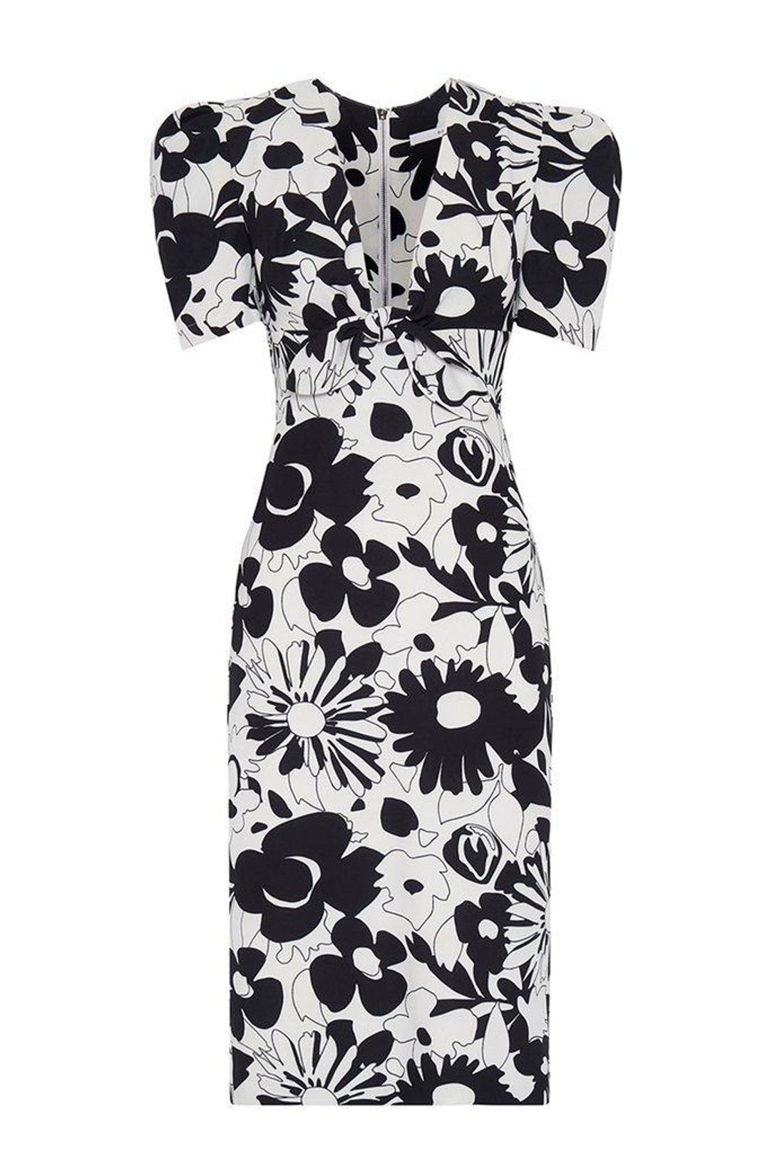 By Johnny - Floral Tie Front Tee Dress - Size 10 for rent on The Volte - main image
