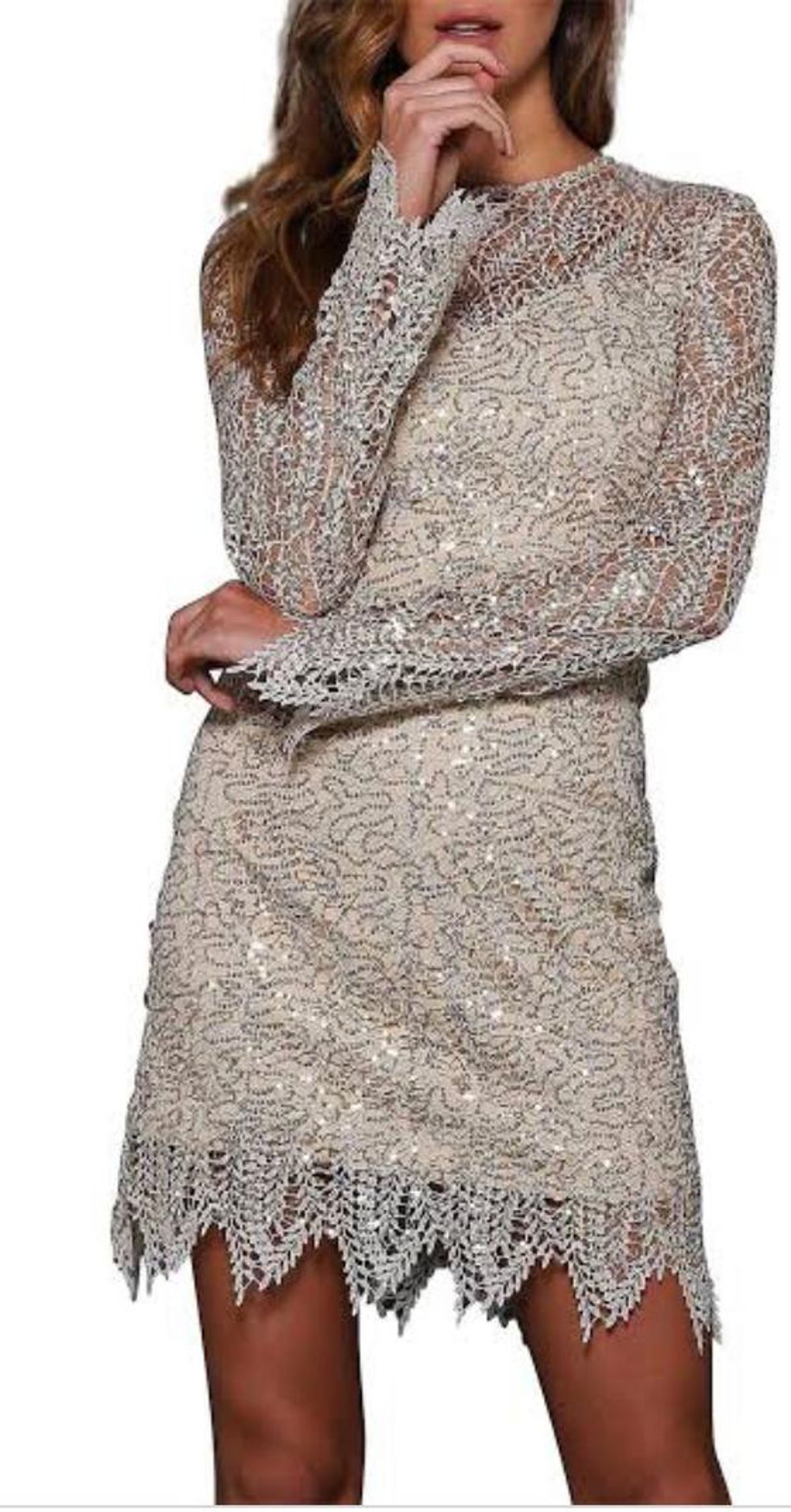 Elle Zeitoune Caitlyn Dress Size 8 - Image 2