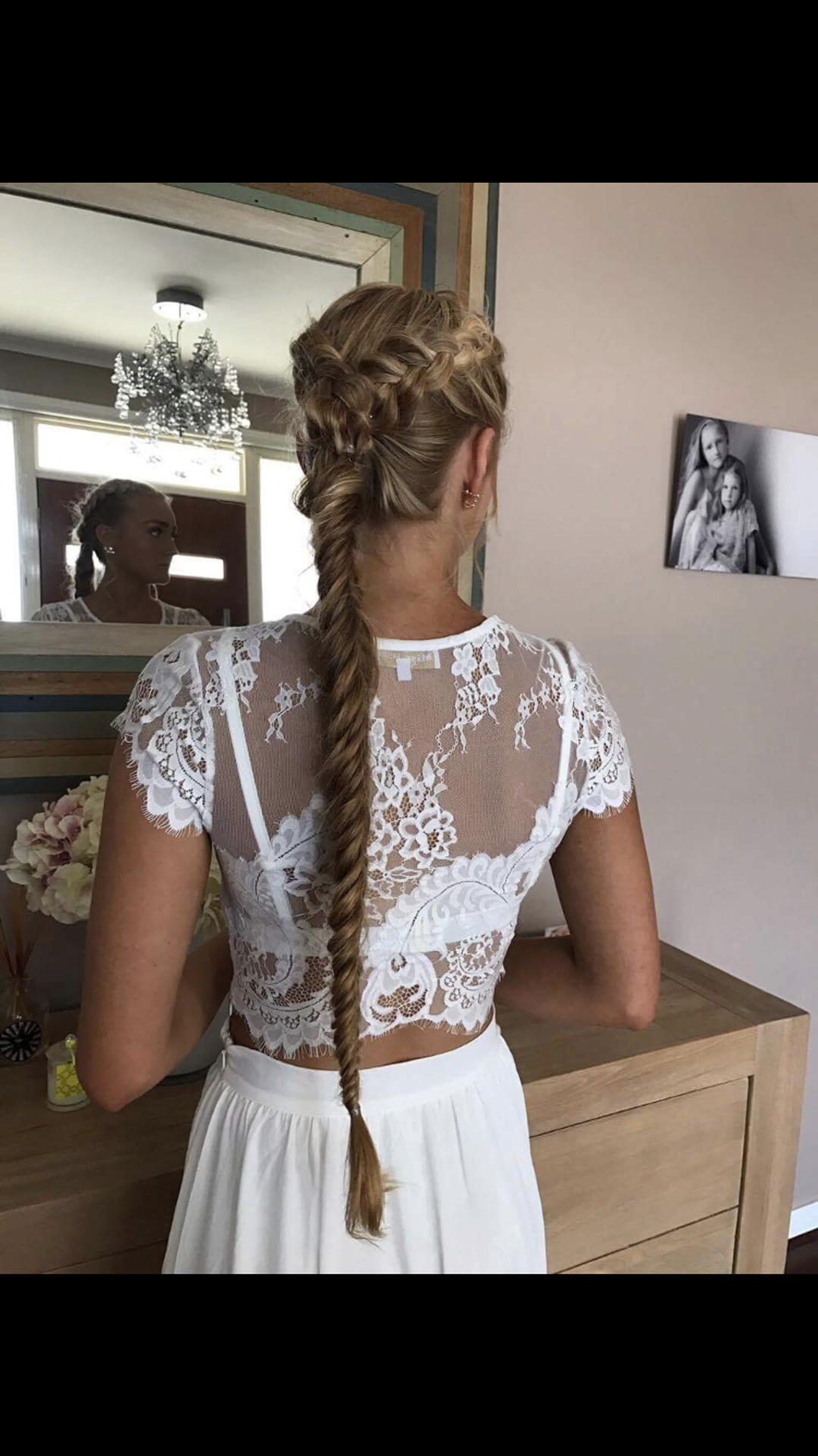 White Lace Set for rent on The Volte - main image