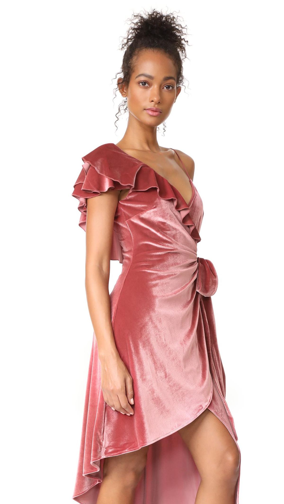 Self Portrait Devore Wrap Dress size 8 - Image 1