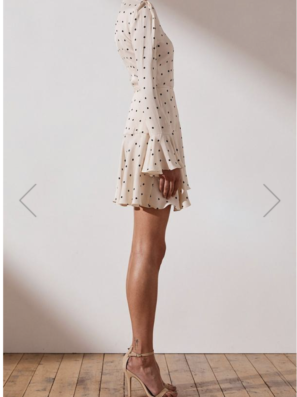 Shona Joy O'Dell Wrap Mini Dress Size 10 - Image 3