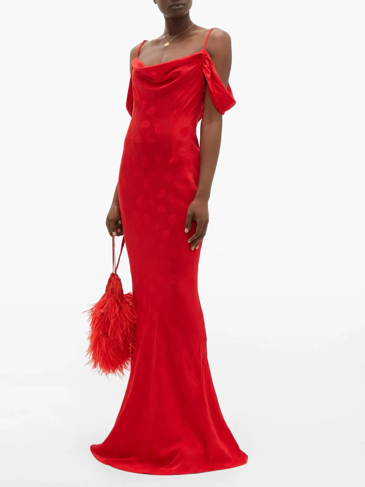 Rat & Boa Florentina Dress in Red Size 6 - Image 1