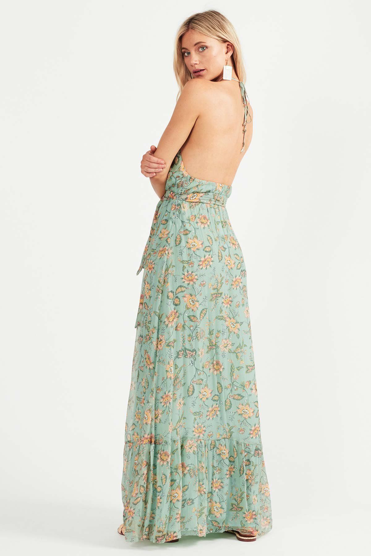 Tigerlily Persi Silk Maxi Dress - Image 2