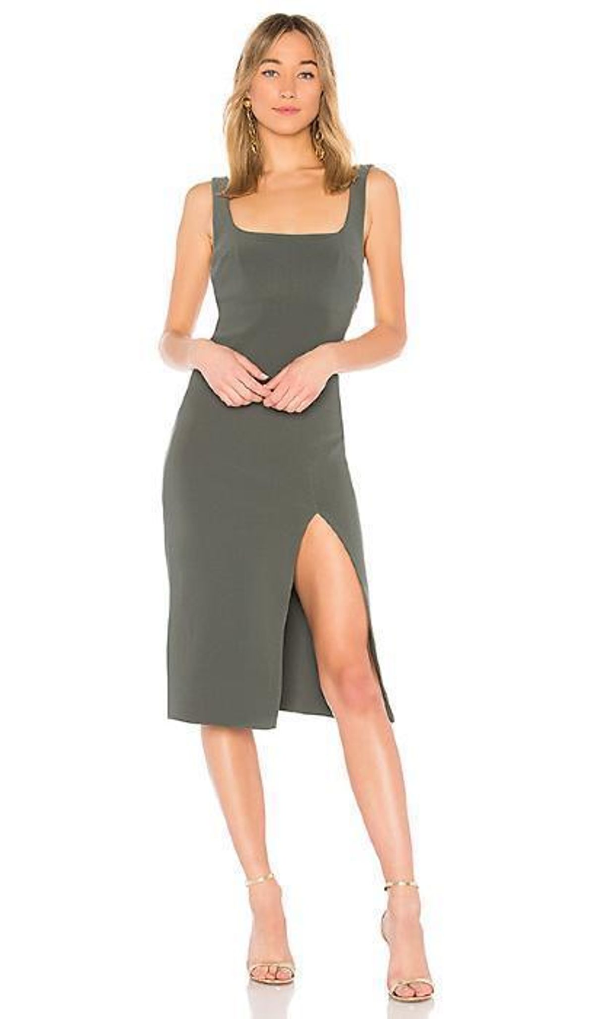 Bec And Bridge C'est Cool Midi Dress green size 8 - Image 2