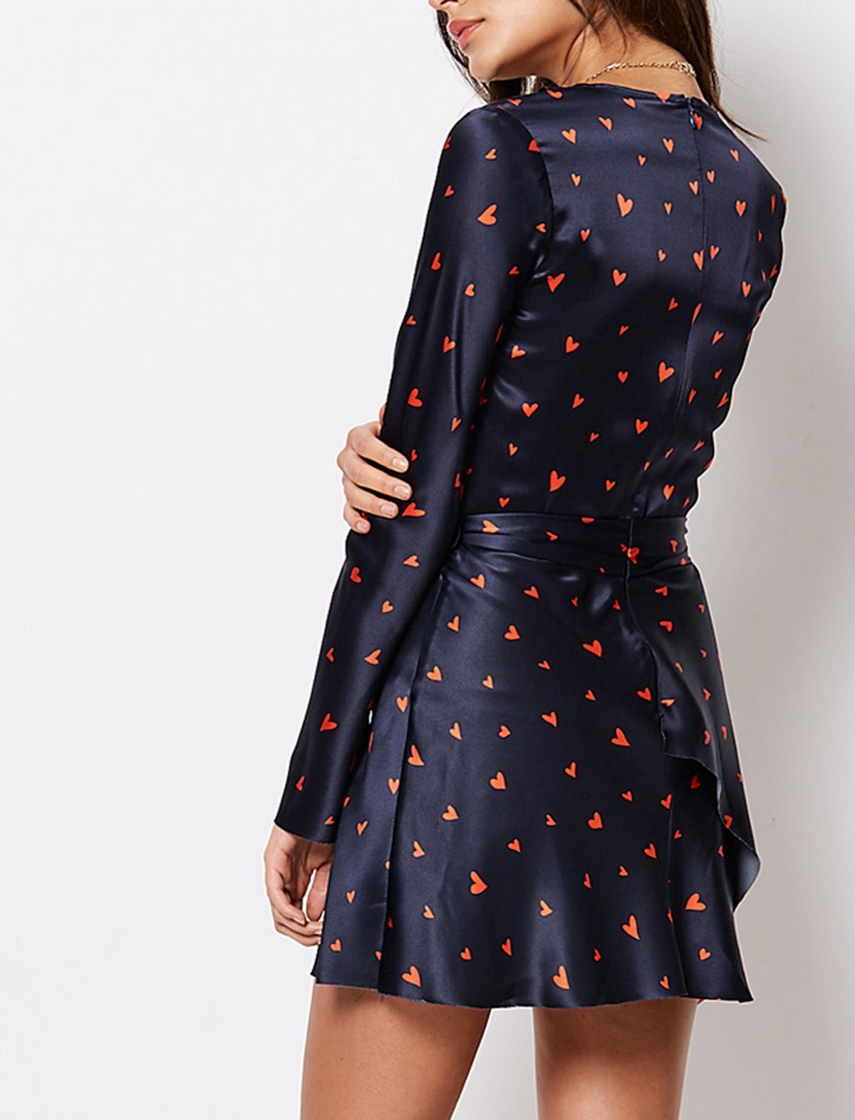 Bec & Bridge Love Spell Mini Dress in Ink Size AU 6 - Image 4