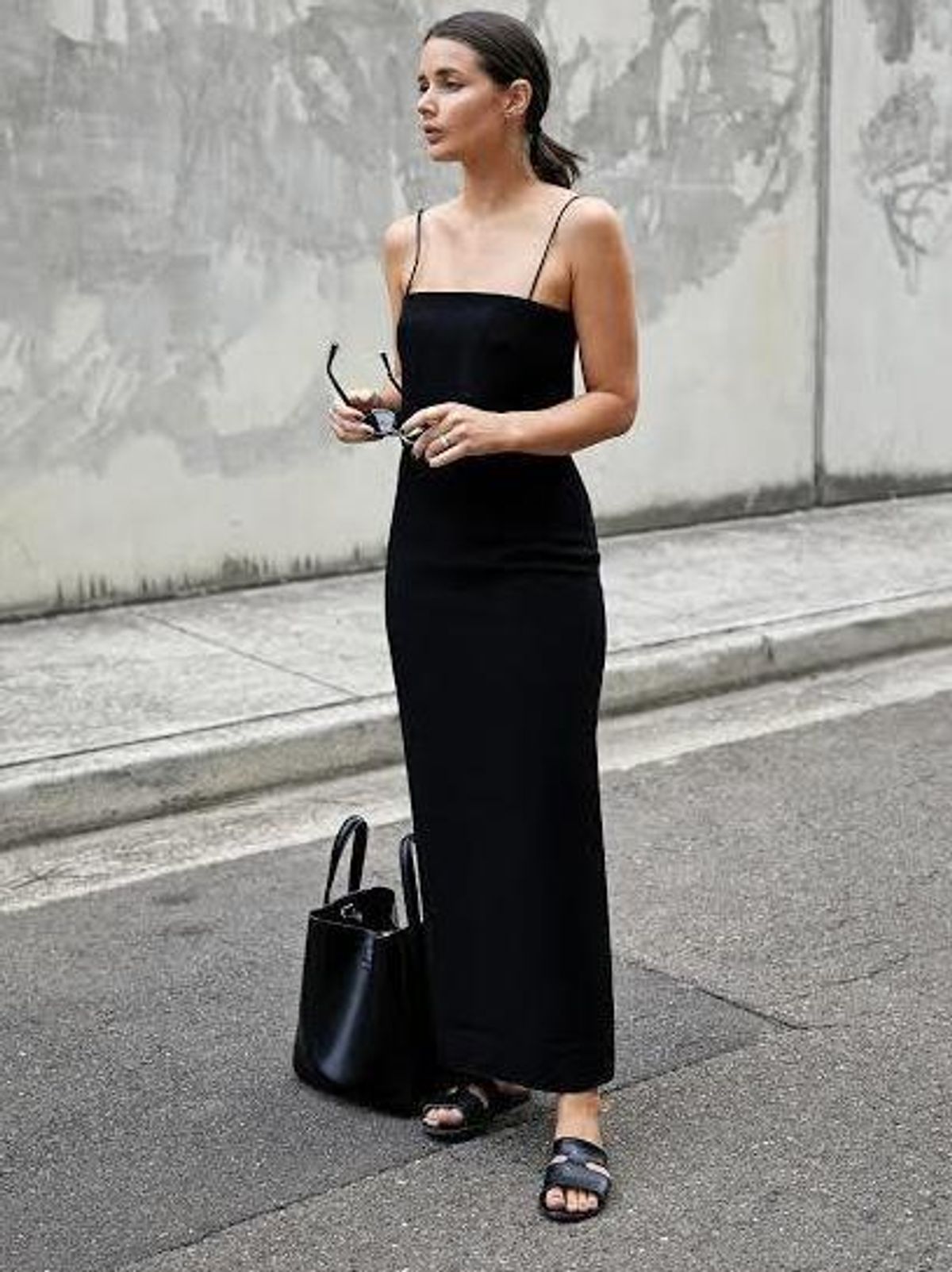 Dion Lee Column Dress Black Size 10 - Image 1