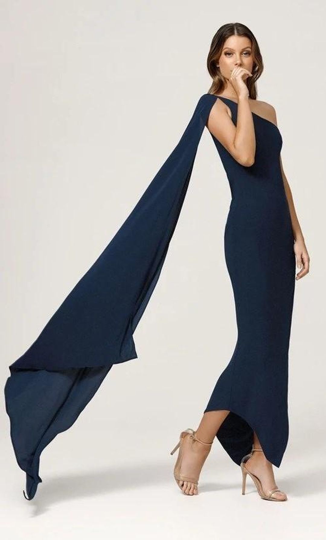 Lexi Riley Dress Blue Size 6 for rent on The Volte - main image