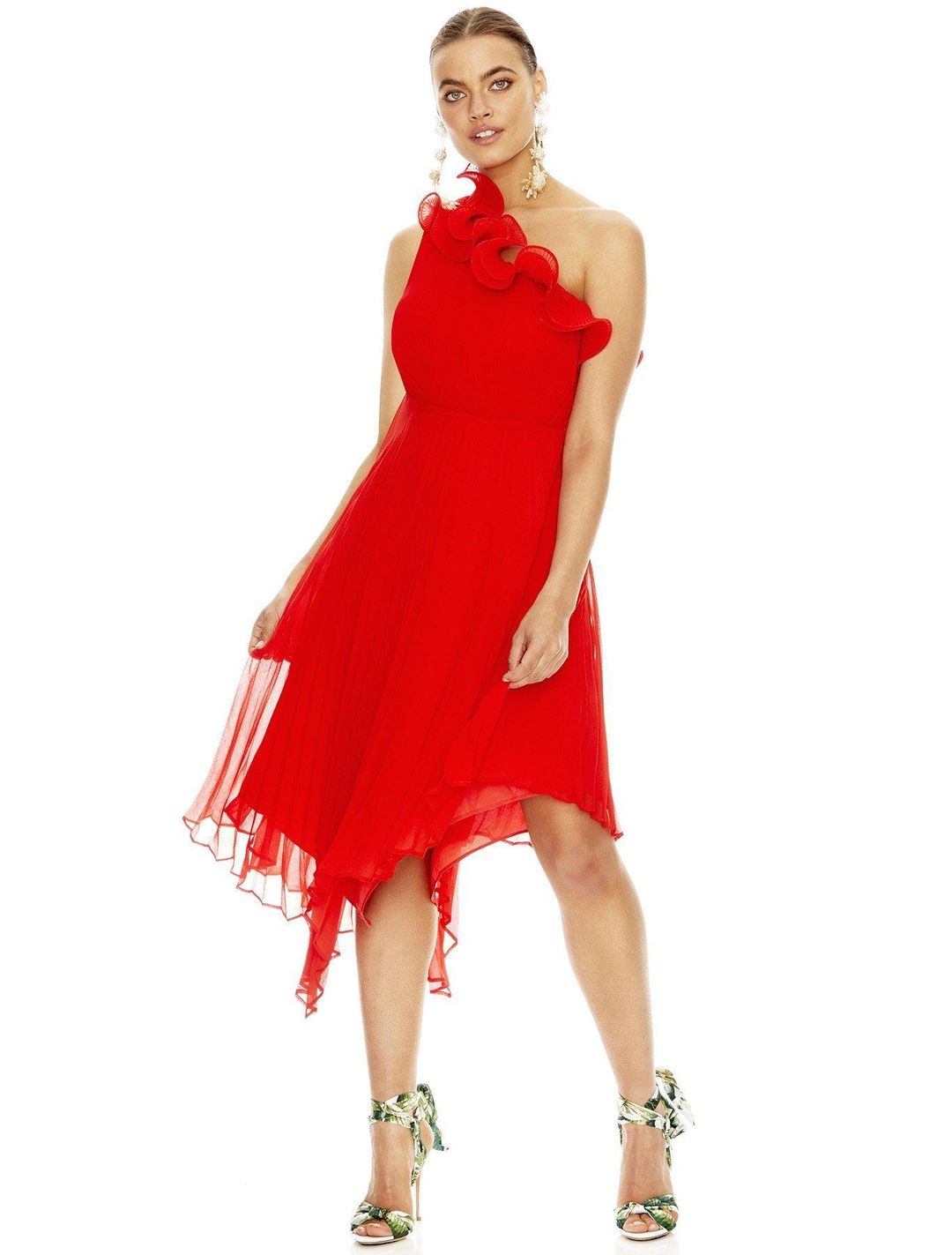 TALULAH Love Song Midi Dress Size 6 for rent on The Volte - main image