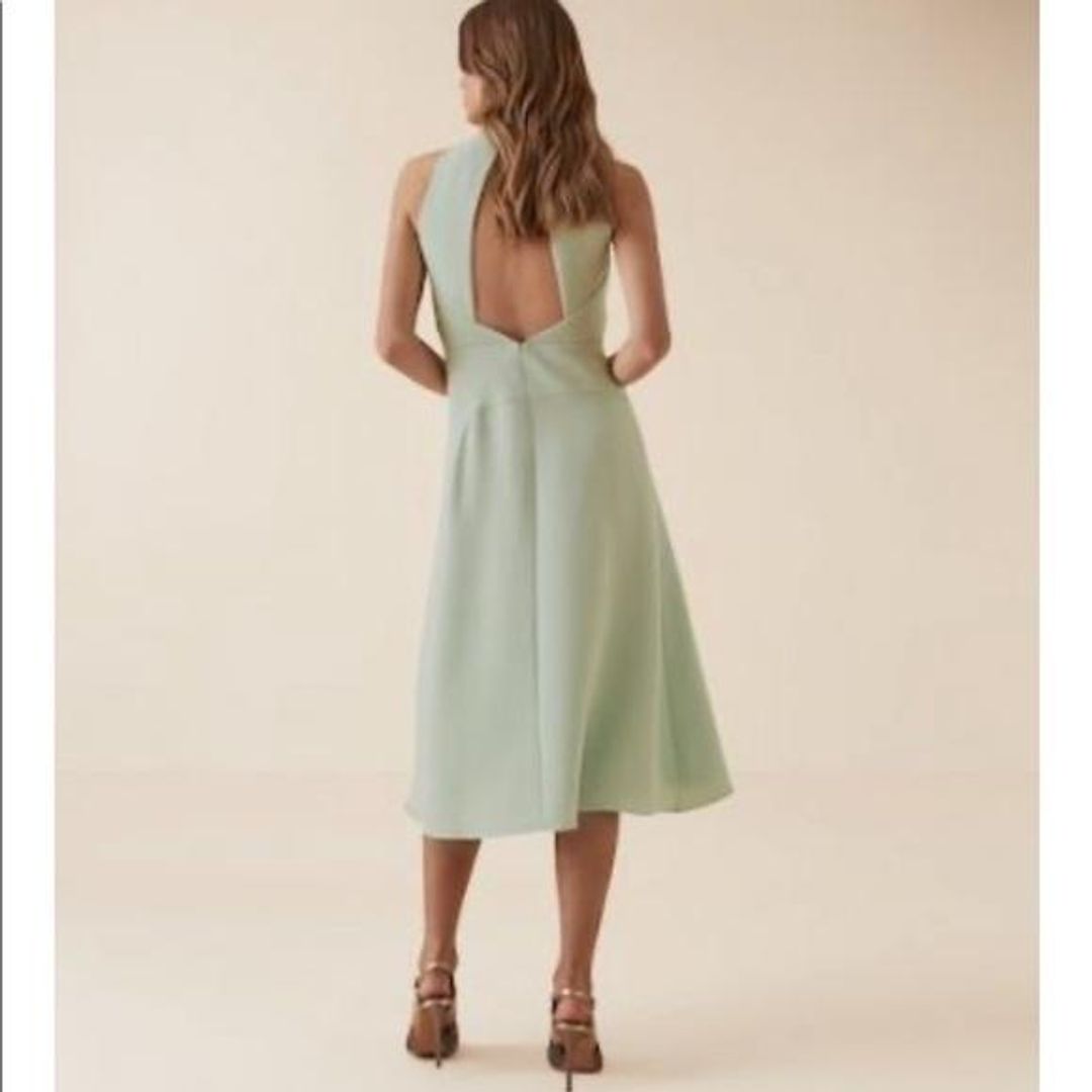 Reiss Doriana Dress Mint Size 10 for rent on The Volte - main image