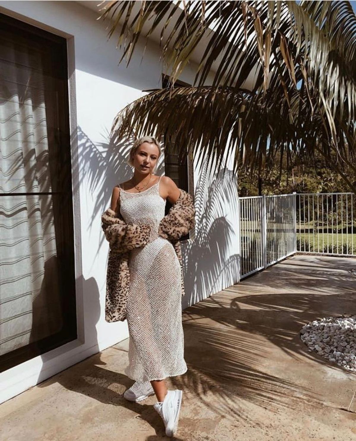 Isabelle Quinn Sienna Sequinned Midi Dress Size 8 - Image 1