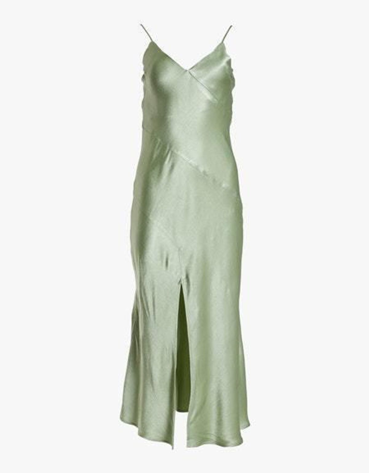 bec & bridge crest midi slip dress in peppermint  - Image 3