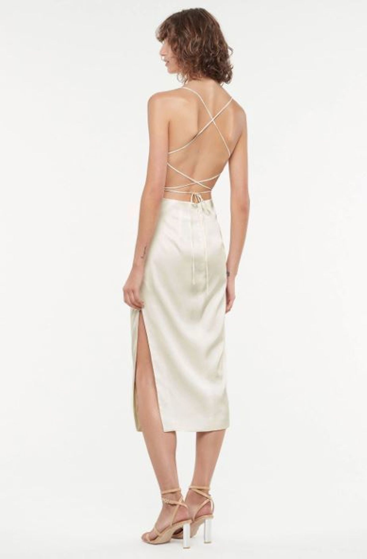 Manning Cartell Miami Heat Backless Midi Dress Size 6 - Image 1