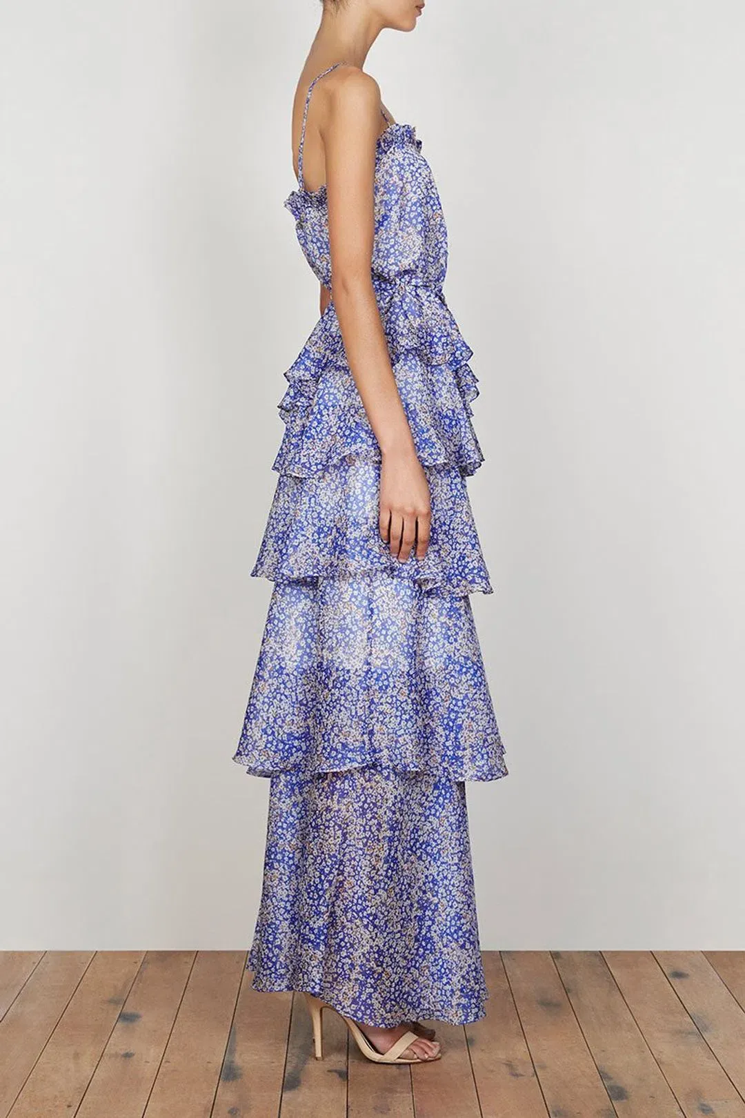 Shona Joy Garner Cami Maxi Dress Floral Print Size 8 for rent on The Volte - main image