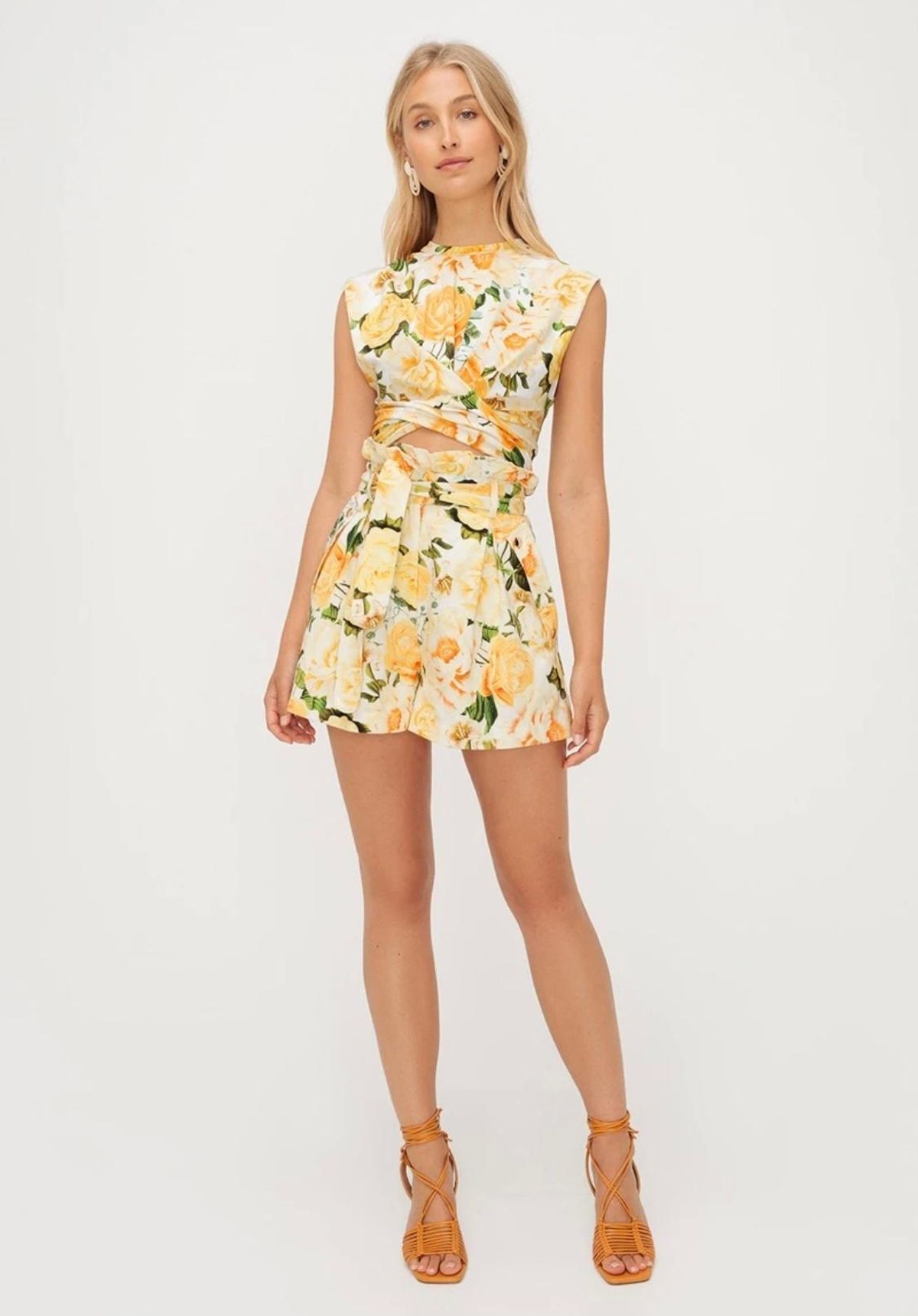 Izabel Floral Tee and Shorts - Image 2