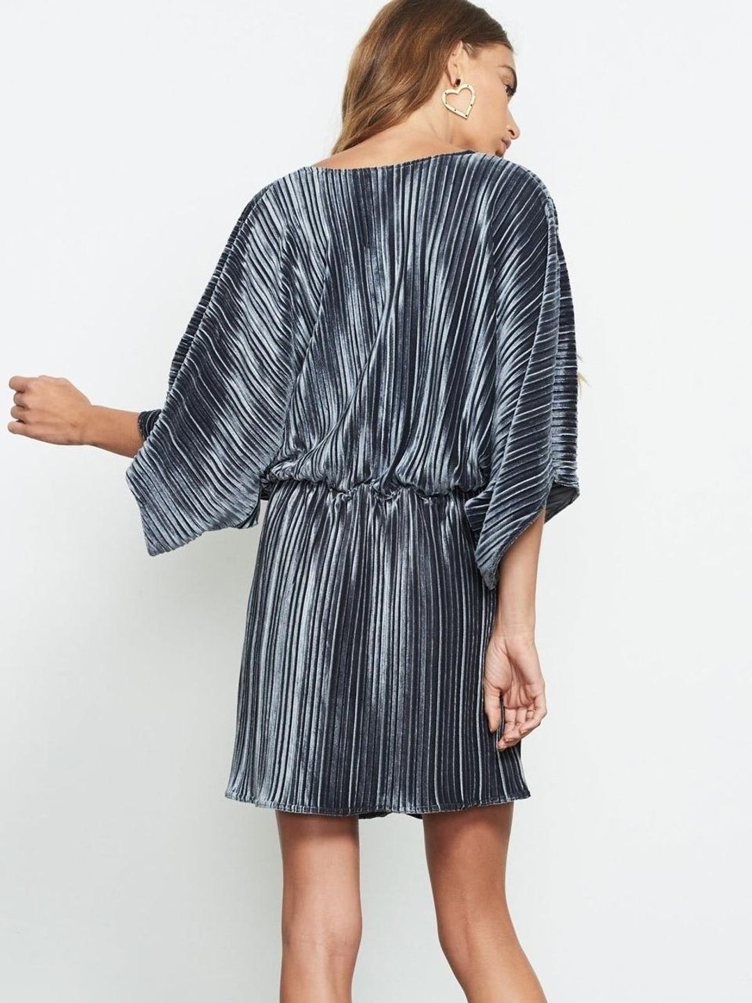 Stevie May The Kiss Pleated Mini Dress Size 6 for rent on The Volte - main image