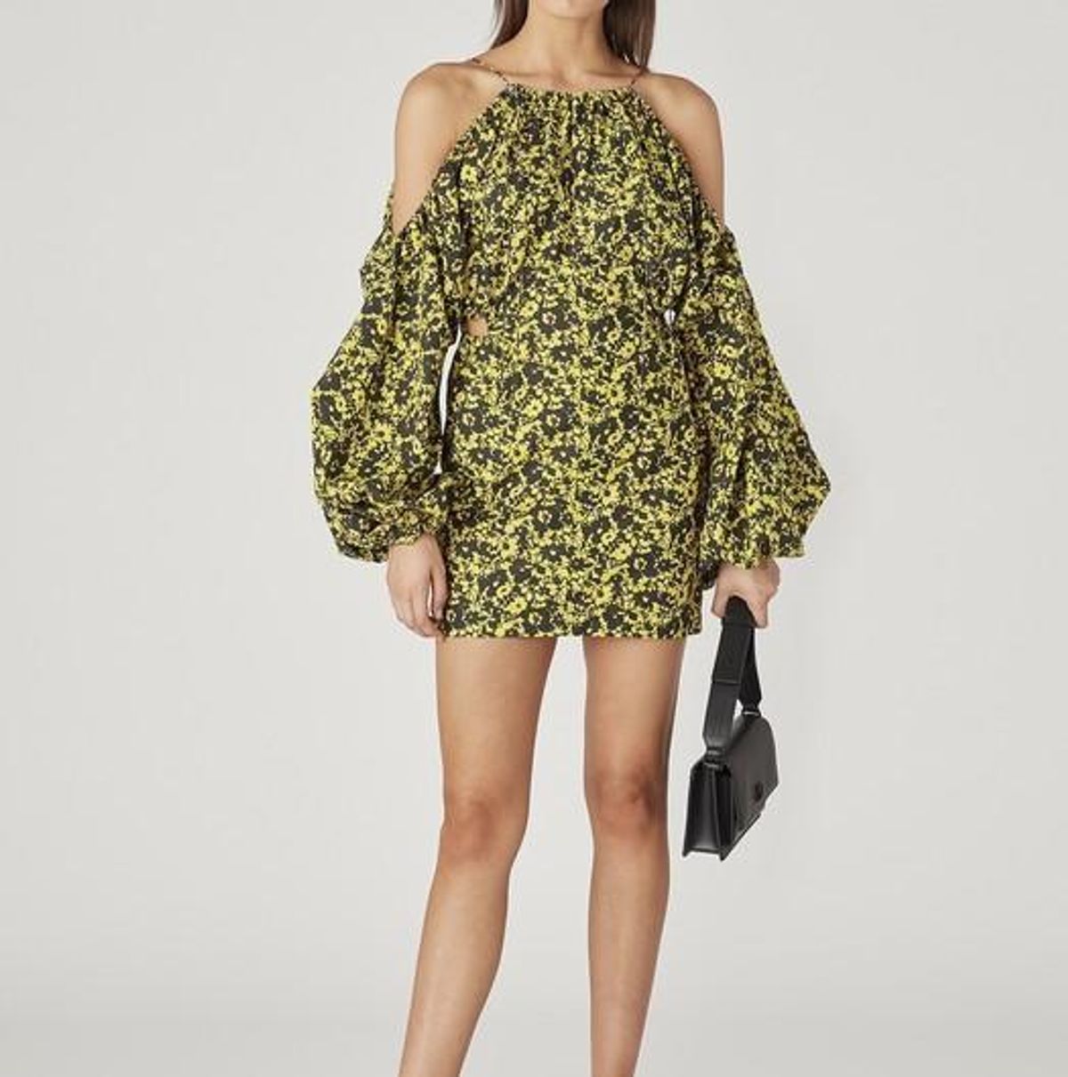 Camilla and Marc Monet Mini Dress Yellow Size 8 - Image 2