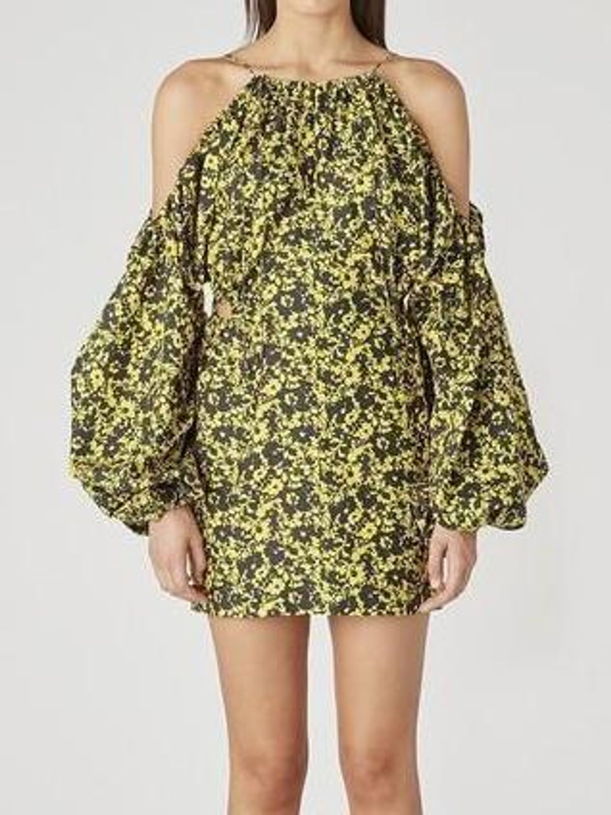 Camilla and Marc Monet Mini Dress Yellow Size 8 - Image 1