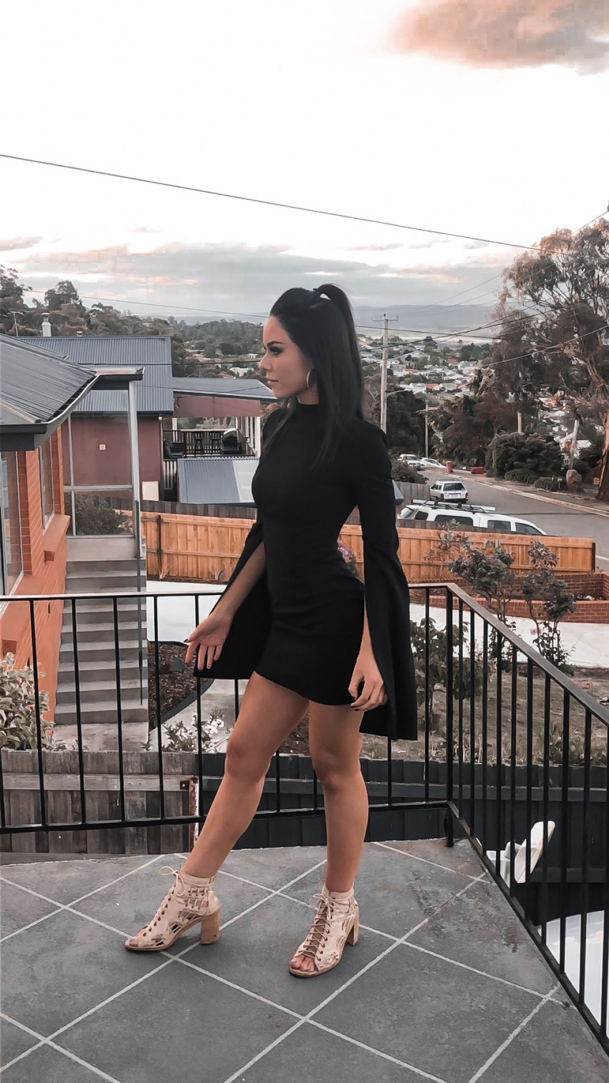 MOSSMAN - Sense Of Mystery Dress Black - Image 5