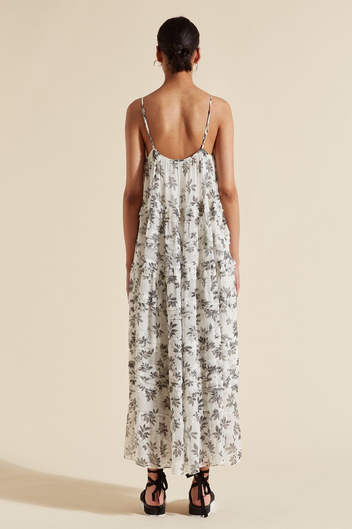 Lee Mathews Lucy Cami Dress Floral Vine Size 1/Au 8 - Image 2