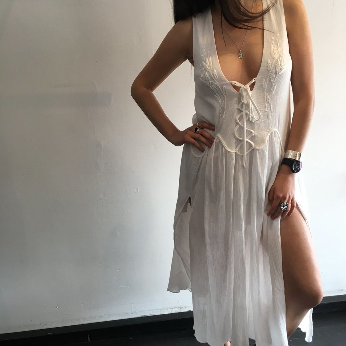 Alice McCall Wild Aster Dress White Size 4 - Image 3