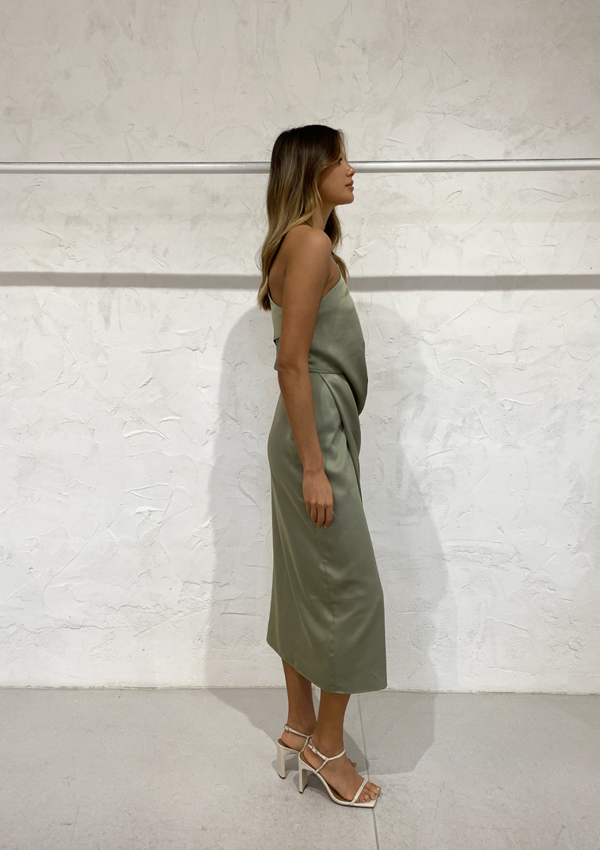 One Fell Swoop Elusive Midi Dress Green Size 12 - Image 3