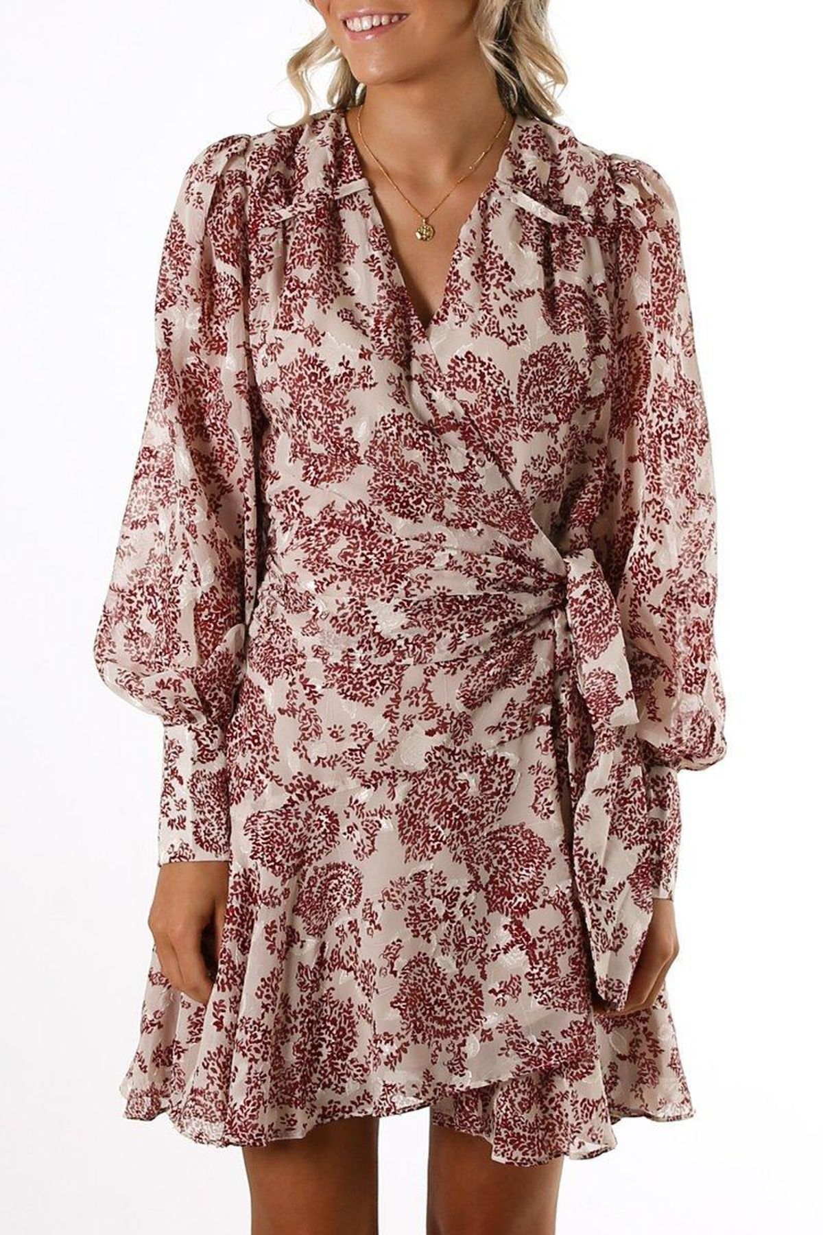 Elliatt Granite Dress - Whiteberry - Image 2