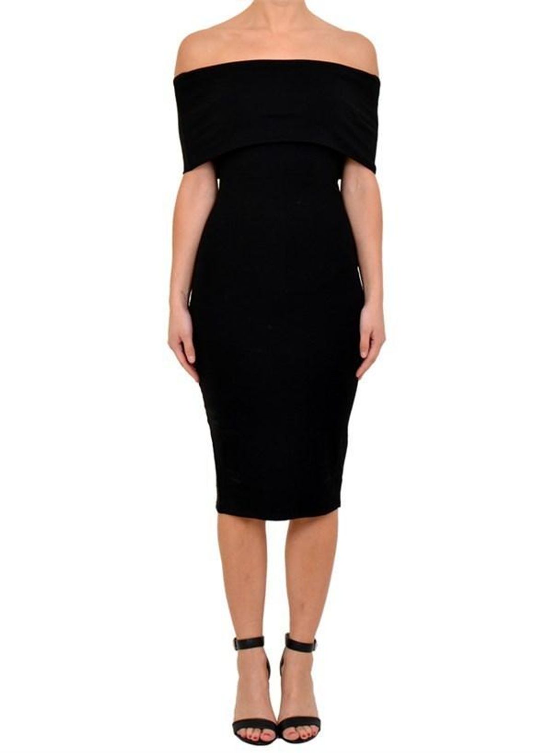 Mossman The Bare Shoulder Dress in Burgundy Size 6 for rent on The Volte - main image